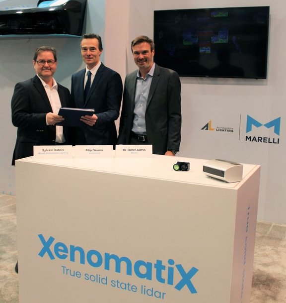 Marelli e XenomatiX stipulano un accordo di sviluppo congiunto nell’ambito dei LiDAR